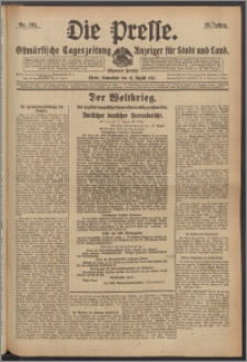 Die Presse 1917, Jg. 35, Nr. 192 Zweites Blatt