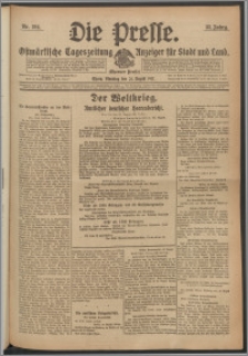 Die Presse 1917, Jg. 35, Nr. 194 Zweites Blatt