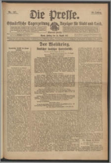 Die Presse 1917, Jg. 35, Nr. 197 Zweites Blatt