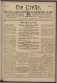 Die Presse 1917, Jg. 35, Nr. 214 Zweites Blatt