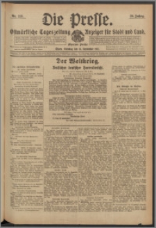 Die Presse 1917, Jg. 35, Nr. 218 Zweites Blatt