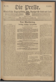 Die Presse 1917, Jg. 35, Nr. 220 Zweites Blatt