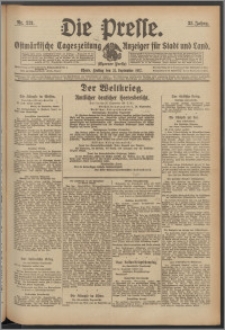 Die Presse 1917, Jg. 35, Nr. 221 Zweites Blatt