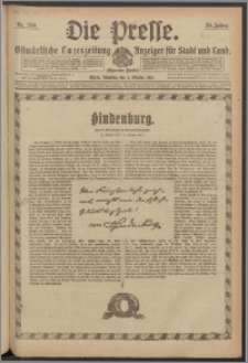 Die Presse 1917, Jg. 35, Nr. 230 Zweites Blatt