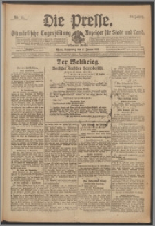 Die Presse 1918, Jg. 36, Nr. 14 Zweites Blatt