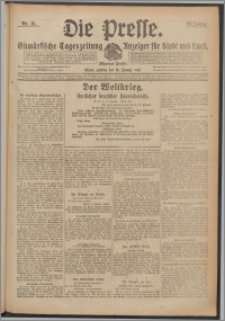 Die Presse 1918, Jg. 36, Nr. 15 Zweites Blatt