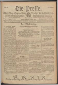 Die Presse 1918, Jg. 36, Nr. 65 Zweites Blatt, Drittes Blatt