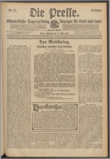 Die Presse 1918, Jg. 36, Nr. 73 Zweites Blatt