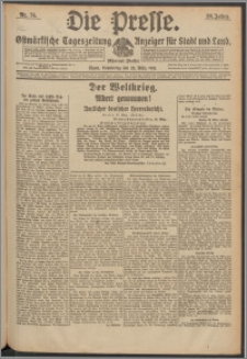 Die Presse 1918, Jg. 36, Nr. 74 Zweites Blatt