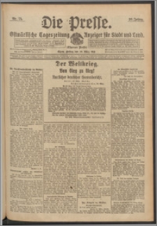 Die Presse 1918, Jg. 36, Nr. 75 Zweites Blatt