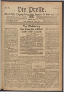 Die Presse 1918, Jg. 36, Nr. 80 Zweites Blatt