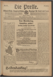 Die Presse 1918, Jg. 36, Nr. 86 Zweites Blatt