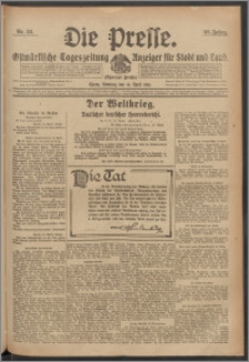 Die Presse 1918, Jg. 36, Nr. 88 Zweites Blatt