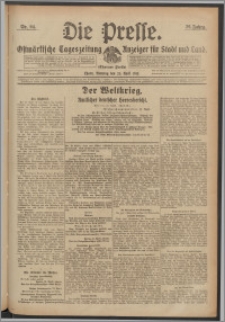 Die Presse 1918, Jg. 36, Nr. 94 Zweites Blatt