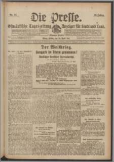 Die Presse 1918, Jg. 36, Nr. 97 Zweites Blatt