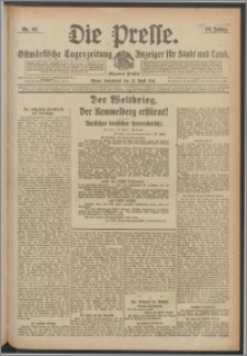 Die Presse 1918, Jg. 36, Nr. 98 Zweites Blatt