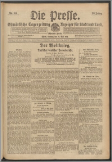 Die Presse 1918, Jg. 36, Nr. 116 Zweites Blatt, Drittes Blatt