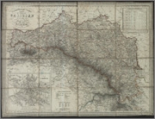 General- Post- und Strassen Karte des Königreichs Galizien