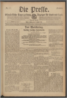 Die Presse 1918, Jg. 36, Nr. 185 Zweites Blatt