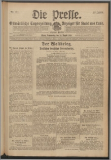 Die Presse 1918, Jg. 36, Nr. 196 Zweites Blatt