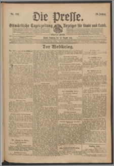 Die Presse 1918, Jg. 36, Nr. 199 Zweites Blatt