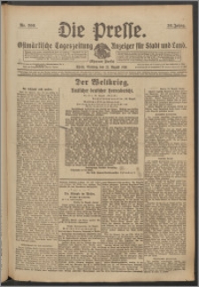 Die Presse 1918, Jg. 36, Nr. 200 Zweites Blatt