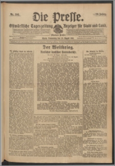 Die Presse 1918, Jg. 36, Nr. 202 Zweites Blatt