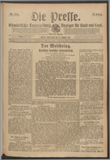 Die Presse 1918, Jg. 36, Nr. 204 Zweites Blatt