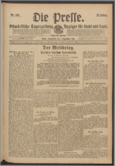 Die Presse 1918, Jg. 36, Nr. 210 Zweites Blatt