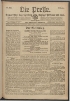 Die Presse 1918, Jg. 36, Nr. 220 Zweites Blatt