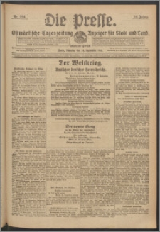 Die Presse 1918, Jg. 36, Nr. 224 Zweites Blatt