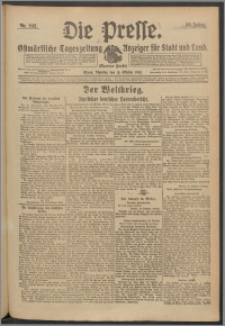 Die Presse 1918, Jg. 36, Nr. 242 Zweites Blatt