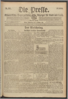 Die Presse 1918, Jg. 36, Nr. 256 Zweites Blatt