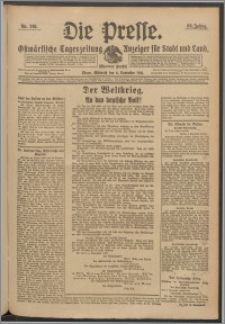 Die Presse 1918, Jg. 36, Nr. 261 Zweites Blatt