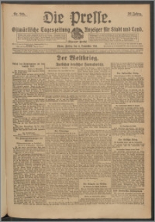Die Presse 1918, Jg. 36, Nr. 263 Zweites Blatt