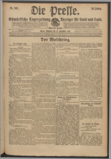 Die Presse 1918, Jg. 36, Nr. 266