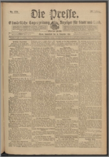 Die Presse 1918, Jg. 36, Nr. 270
