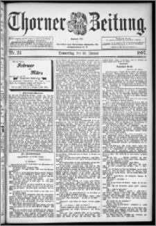 Thorner Zeitung 1897, Nr. 23