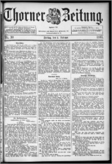 Thorner Zeitung 1897, Nr. 30