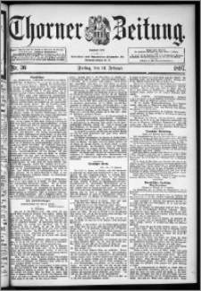 Thorner Zeitung 1897, Nr. 36