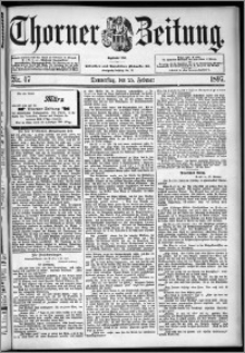 Thorner Zeitung 1897, Nr. 47