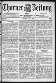 Thorner Zeitung 1897, Nr. 63