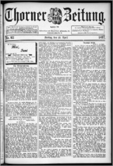 Thorner Zeitung 1897, Nr. 93