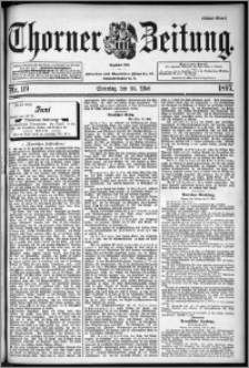 Thorner Zeitung 1897, Nr. 119 Erstes Blatt