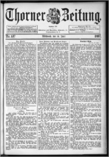 Thorner Zeitung 1897, Nr. 137