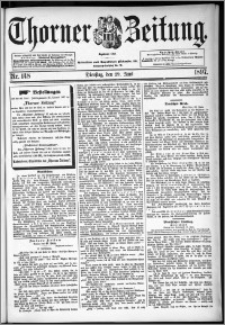 Thorner Zeitung 1897, Nr. 148