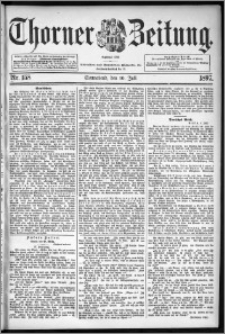 Thorner Zeitung 1897, Nr. 158