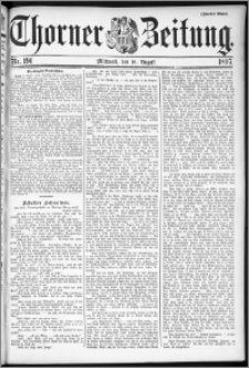 Thorner Zeitung 1897, Nr. 191 Zweites Blatt