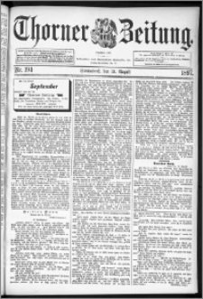 Thorner Zeitung 1897, Nr. 194