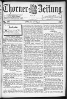 Thorner Zeitung 1897, Nr. 199